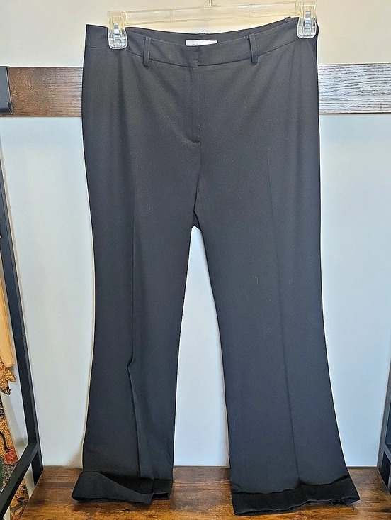 Calvin Klein Pants - Calvin Klein Women's Trousers Black Size 6